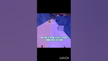Day 1 of trying to get to secret tunnel untill 100 subs #gorillatag #fun #secrettunnel #100subs