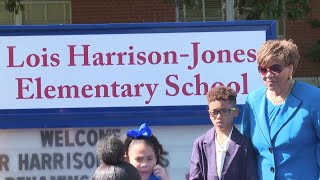 Dr. Louis Harrison-Jones made history in Richmond. Now there's a school named in her honor.