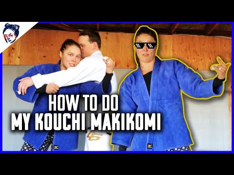 How To Do My Kouchi Makikomi in Judo | Ronda Rousey's Dojo #22