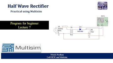 Half Wave Rectifier | Program for beginner