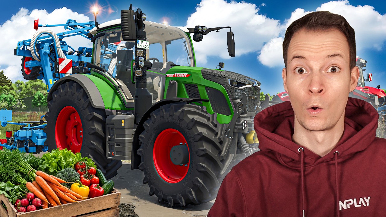 Mein neues Leben als GEMÜSEBAUER! | Gemüsekönig #1 | Landwirtschafts-Simulator 25