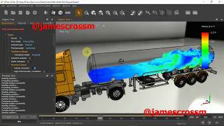 Flow Simulation Free Surface Tank