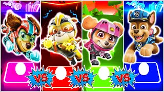 PAW Patrol Liberty vs Rublle vs Skye vs Chase || Tiles Hop EDM Rush