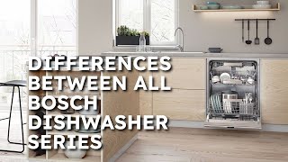How to Choose the Perfect Bosch Dishwasher Series For You