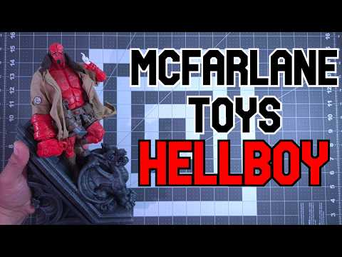 McFarlane Toys Hellboy Action Figure Collectors Edition #60! LOT OF POSING! SCALE! MIGNOLA MADNESS!