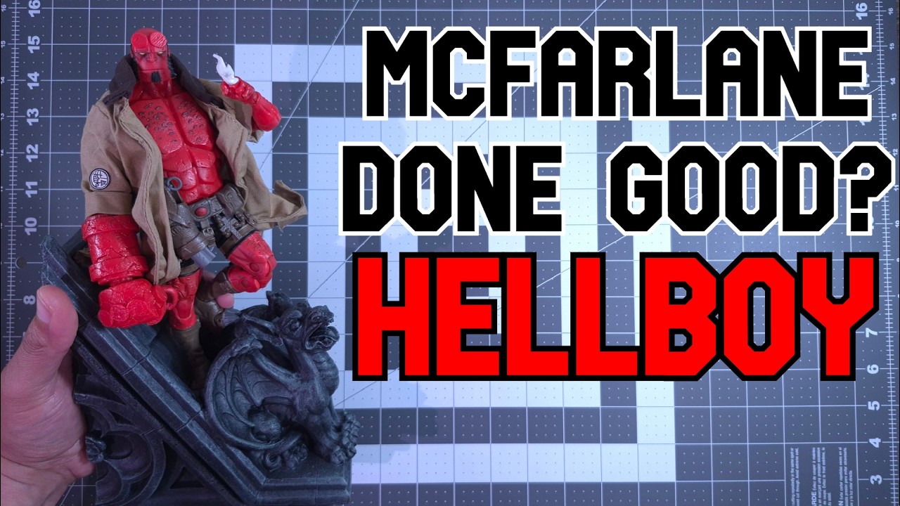 McFarlane Toys Hellboy Action Figure Collectors Edition #60! LOT