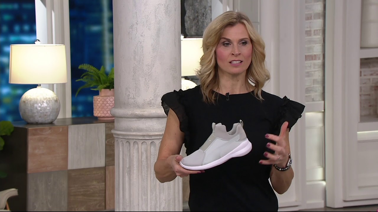 PUMA Mesh Slip-On Training Sneakers - Rebel Mid on QVC - YouTube