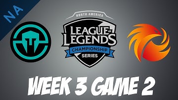 Immortals vs Phoenix 1 | Game 2 | HIGHLIGHTS | NA LCS W3D1 2017 Spring split