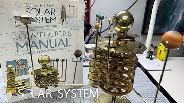 Build a Model Solar System Orrery - Stages 7-8 - Saturn and Uranus