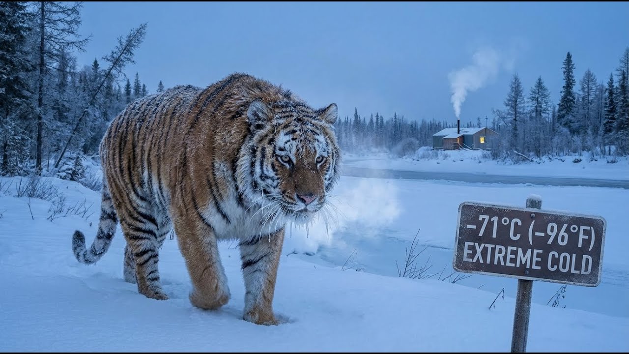 Surviving at –71°C | Wild Animal Crosses Frozen Forest to Reach Human Help