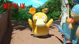 Psyducks Psychic Powers Pokémon Concierge Clip Netflix Anime