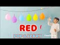 Learn colors with balloons🎈 | Let us sing along "Red color, where are you? "