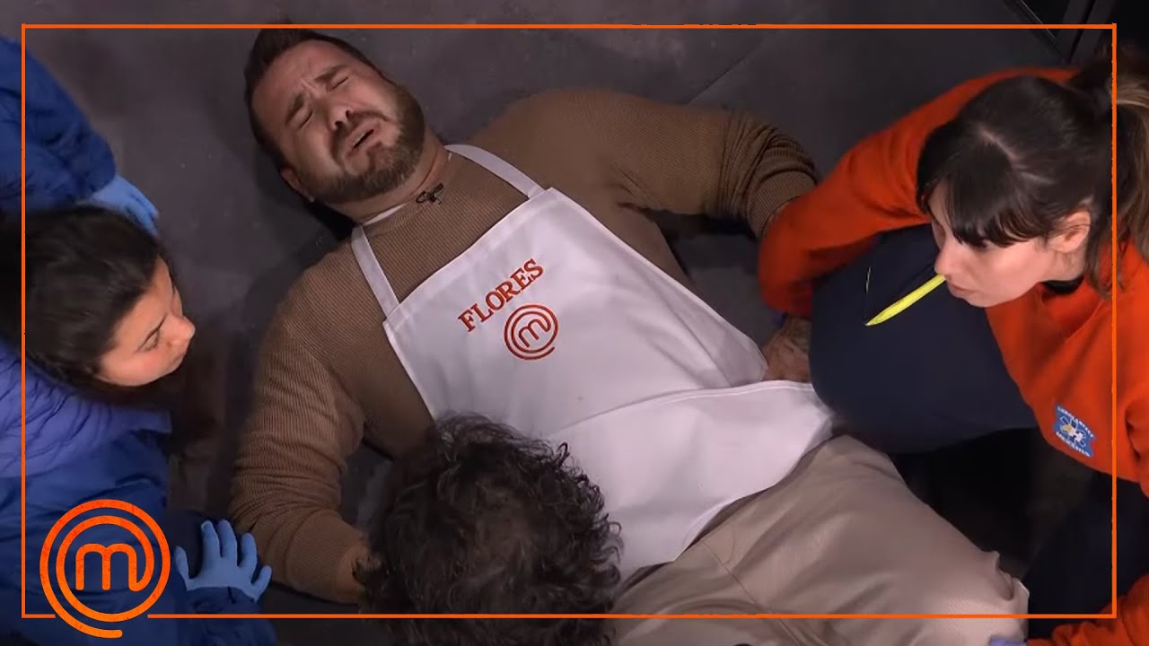 Se llevan a Flores al hospital: “No puedo moverme” | MasterChef 13