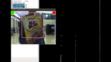 Fused laser and video target tracking