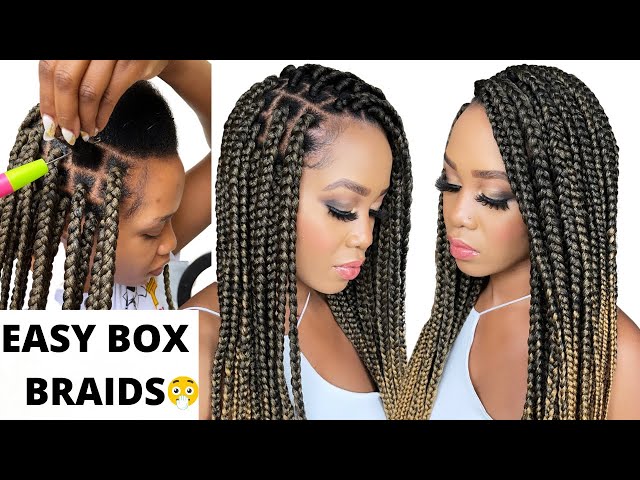 CROCHET BOX BRAIDS IN UNDER ONE HOUR 😱  VERSATILE CROCHET BRAID PATTERN 