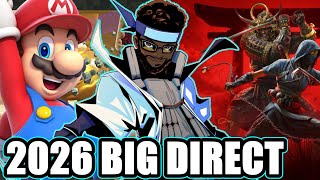 First Big 2026 Nintendo Direct Discussion, Switch 2 Tech Updates, Gaming News + More! - Pe Live!