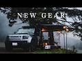 【雨と薪ストーブ】幻想的な高原でディフェンダーソロキャンプ, Cozy camp ｜Land rover ディフェンダー, Relaxing, ASMR, 4K HDR