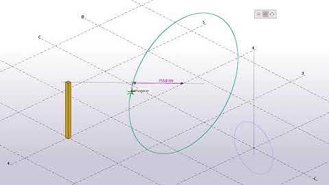 Create construction circles in Tekla Structures