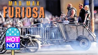 Chris Hemsworth and Anya Taylor-Joy Ride Killer Mad Max Bike At Premiere!