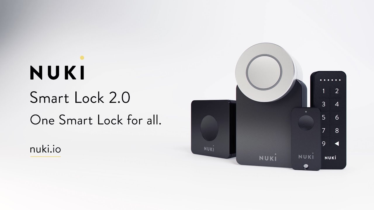 Nuki Smart Lock 2.0 with HomeKit, and door sensor!
