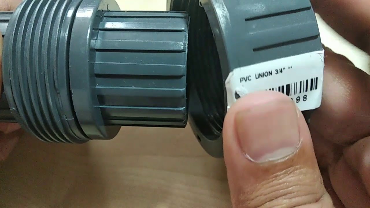 PVC Union Joint - How It Works?