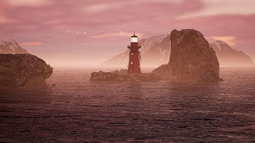 Lost Beauty: Lighthouse in the Vast Ocean | Unreal Engine 5 Showcase