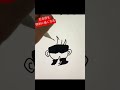 五条悟を簡単に描く方法 #呪術廻戦 #五条悟 #jujutsukaisen #shorts