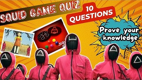 Squid Game Quiz! 🦑💀 Can You Survive or Be Eliminated