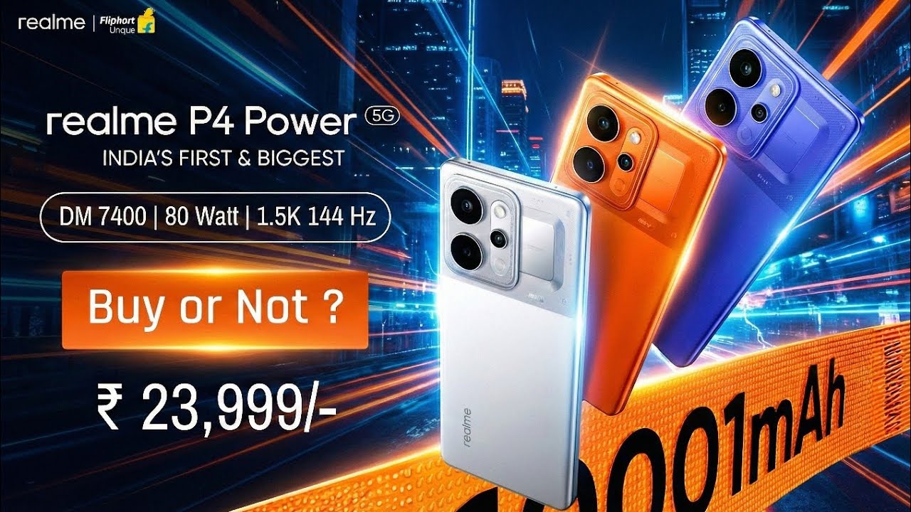 realme P4 Power Price, Bank Offers, Buy Or Not ?| realme P4 Power Features | Realme p4 power 