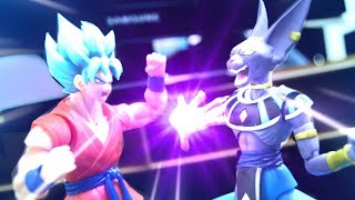 Dragon Ball Stop Motion - Goku Vs Beerus