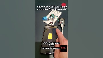 #matter #relay #homekit #apple #esp32 #espressif #iot #thatproject