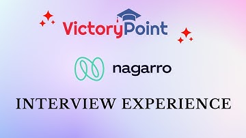 Nagarro Interview Experience (By Sarthak Vashishtha)