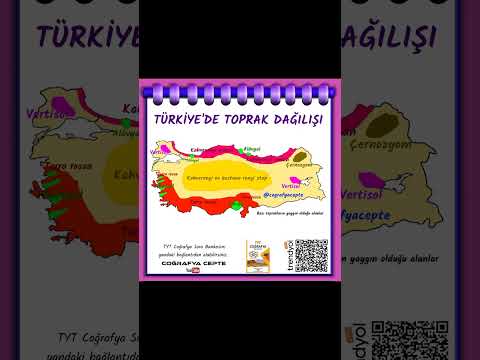 TÜRKİYE'DE TOPRAK TÜRLERİ - SHORTS Bİ DAKKA SERİSİ - 1 #yks #tyt #ayt #shorts