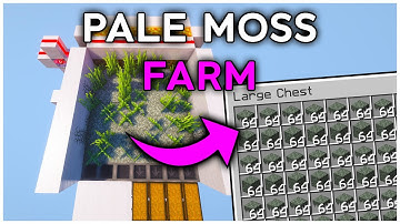 The EASIEST Pale Moss Farm in Minecraft Java 1.21+ (Tutorial)