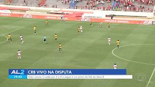 CRB goleia Cuiabá por 3 a 0 e fica a um ponto do G6 da Série B - 28/09/2026