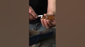 How To Restore a Rusty Knife #shorts