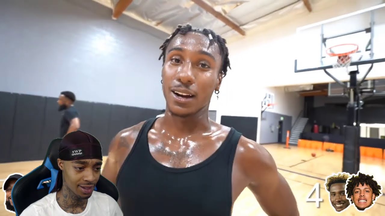 FlightReacts Most EXHAUSTING 2v2 Basketball Game EVER! Cash & Flight vs Deestroying & King Cid!