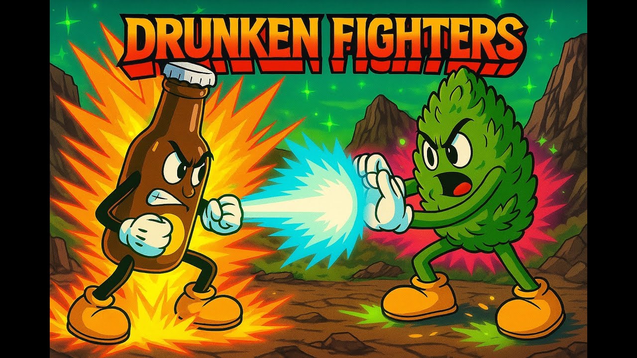 8-Bit Bong: Drunken Fighters.