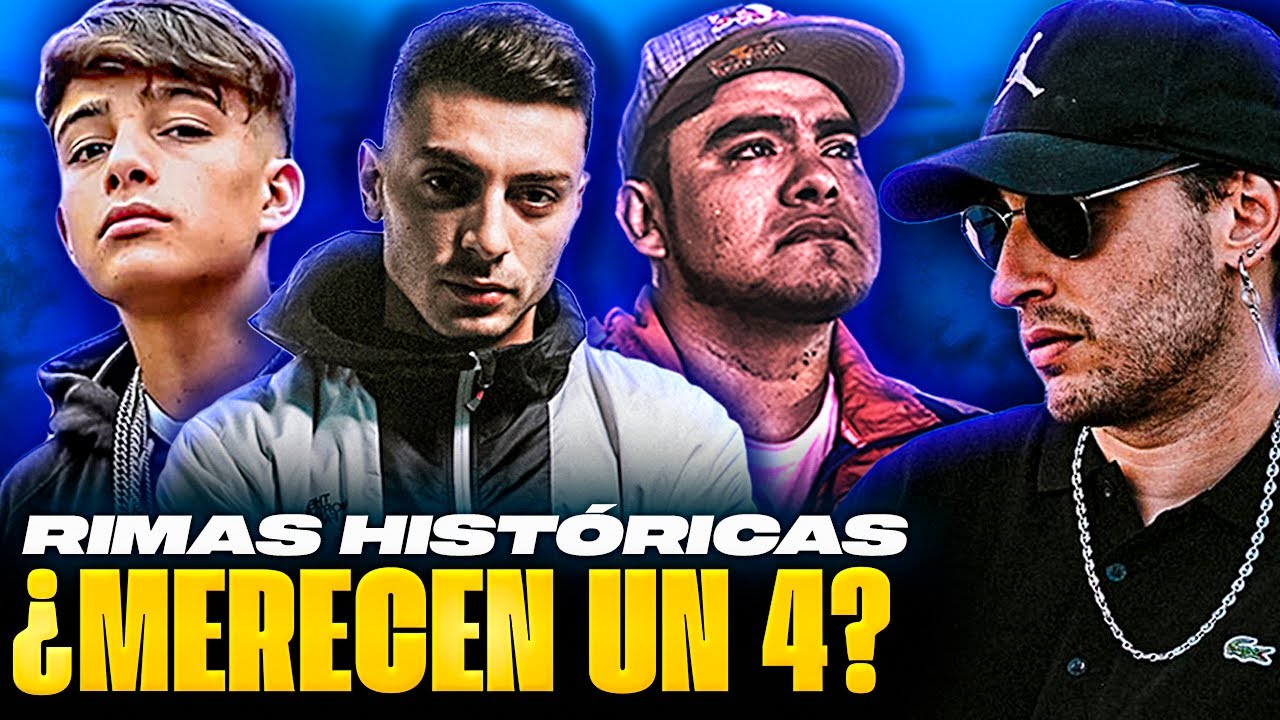 LAS MEJORES RIMAS DE LA HISTORIA 🏆 ¿MERECEN UN 4? 🤔 | PARTE 1