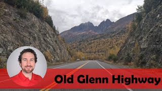Driving Old Glenn Highway from Glenn Highway (AK1) to Eklutna Tailrace at the Knik River | Alaska