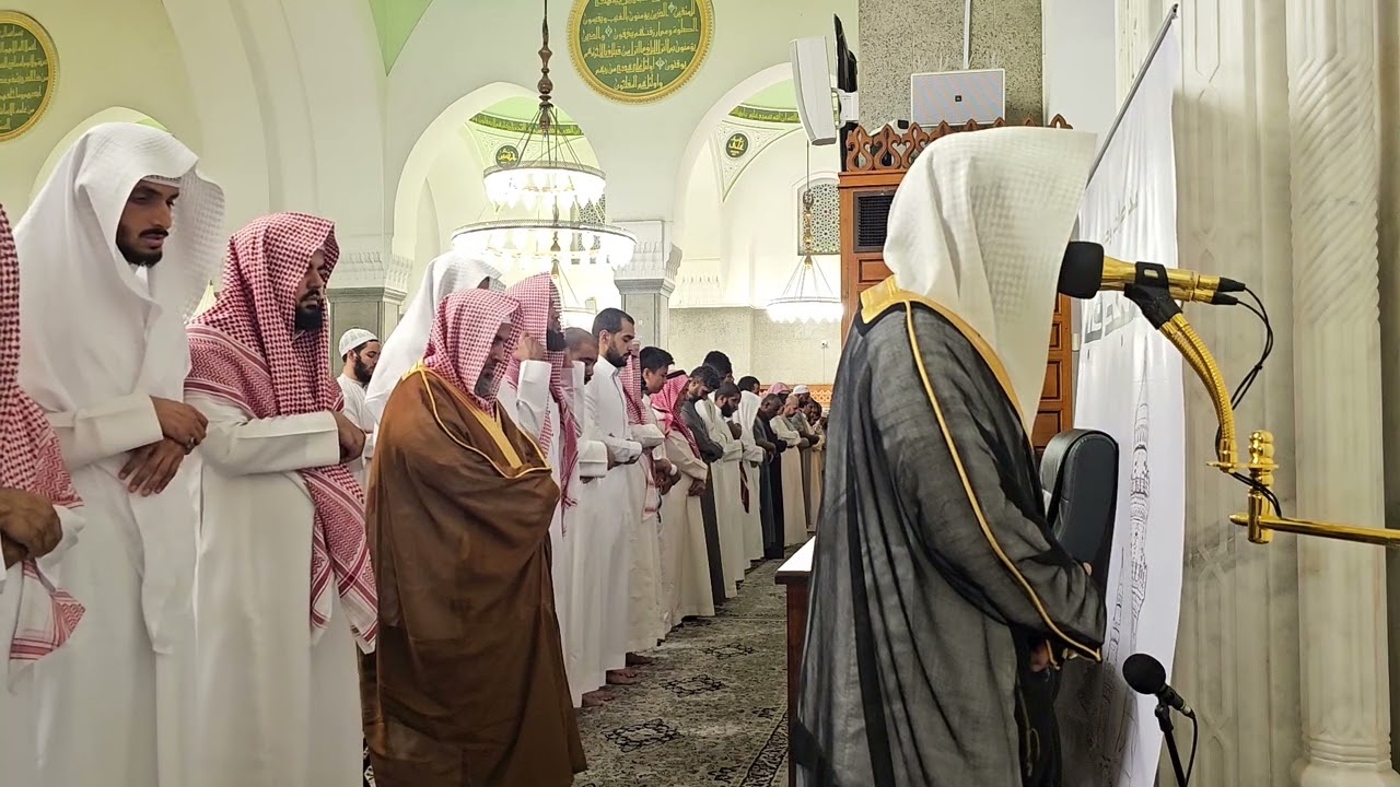 صلاة المغرب# الأحد 28-- 2- 1446هـ# من رحاب مسجد قباء# الشيخ . د أحمد الغامدي