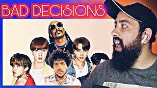 Реакція benny blanco, BTS & Snoop Dogg - Bad Decisions (Official Music Video)