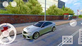 Mercedes C Class Driving in City | AMG C63 Driving Simulator screenshot 2