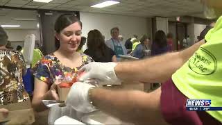 The 34th annual Lobsterfest is at the Brazos Center.