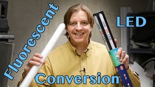 How to easily convert fluorescent tubes to LEDs