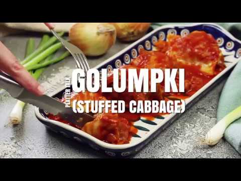 Golumpki (Gołąbki, Stuffed Cabbage)
