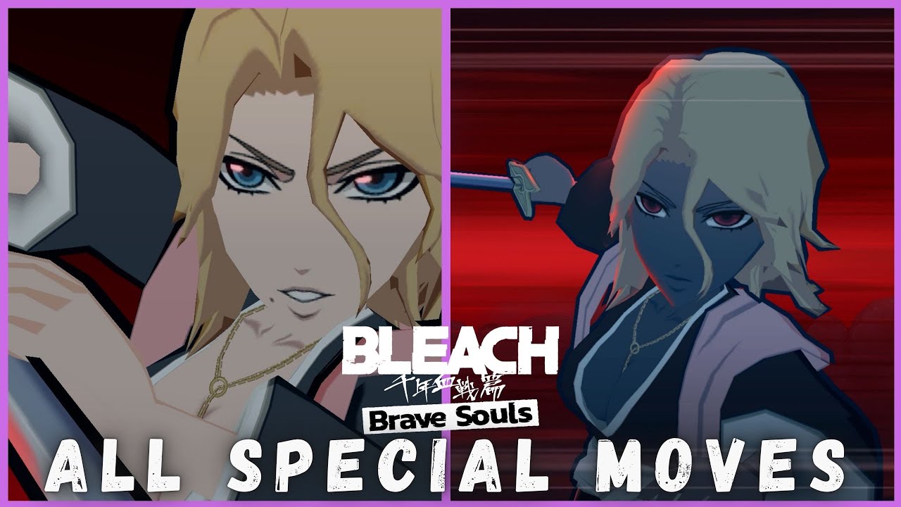 All Rangiku TYBW Special Moves Bleach Brave Souls