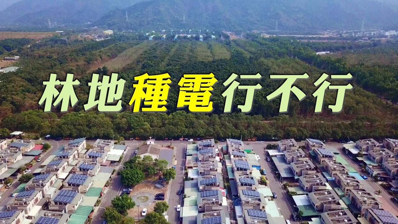 【砍樹種電】林地種電行不行│綠意與綠能陷兩難？( 我們的島 第1045集 2020-03-09)