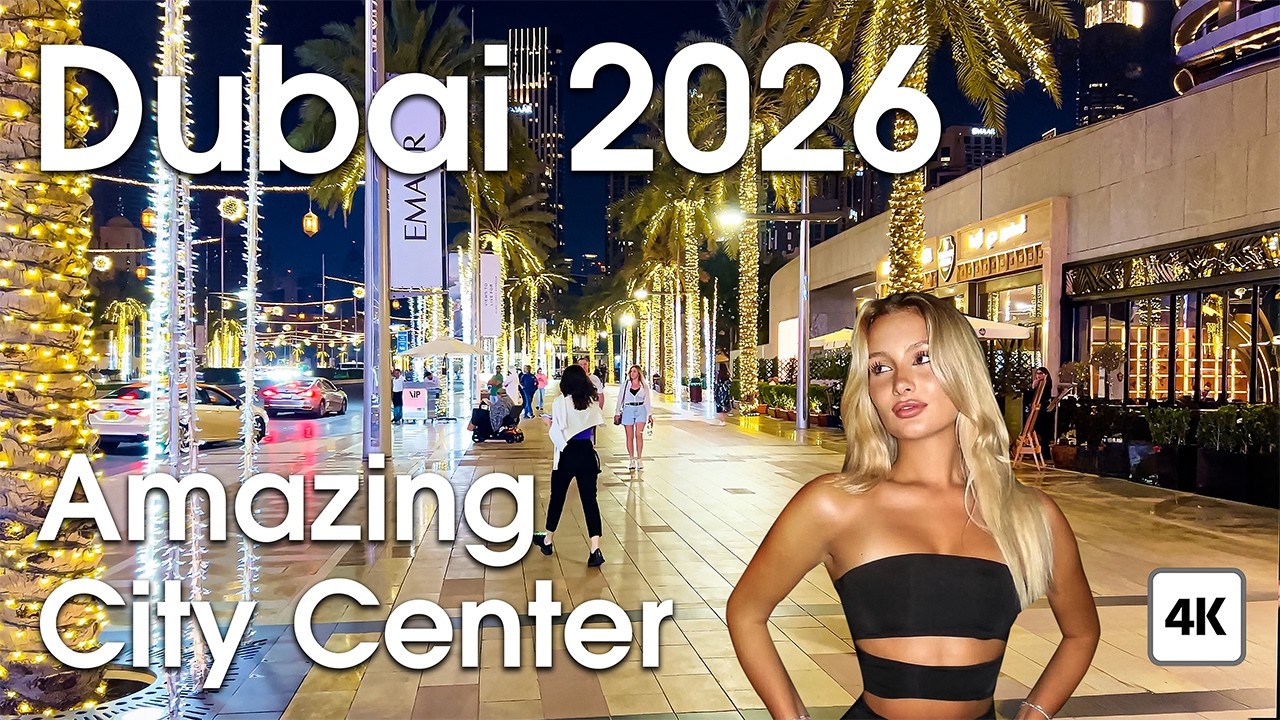 Dubai 🇦🇪 From Sunlight to Skyline: Dubai Marina & Downtown | 4K Walking Tour Compilation