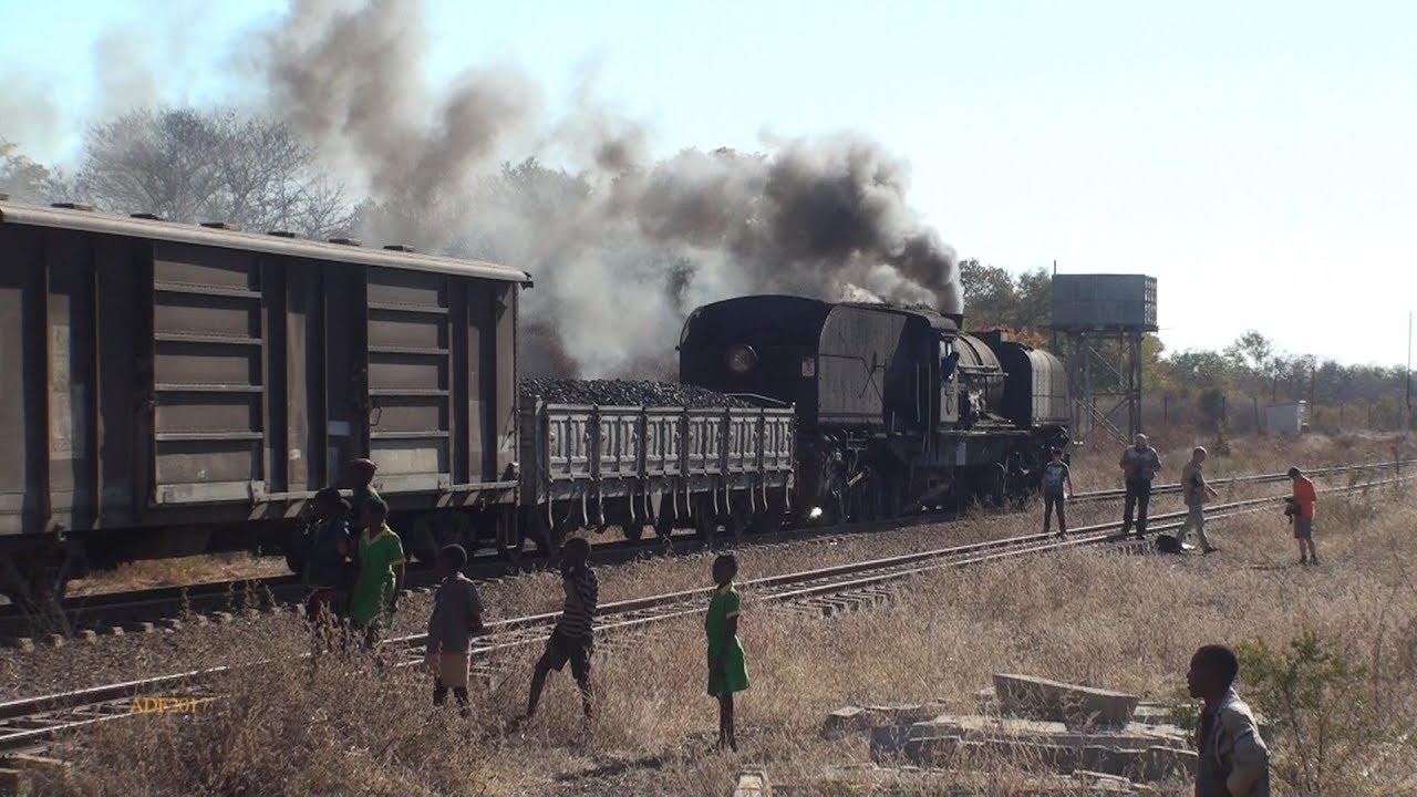 Zimbabwe - 15A Garratt on heavy freight charter (Pt.2), July 2017